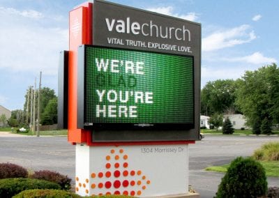 led church sign
