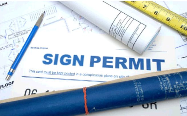 Sign permit services