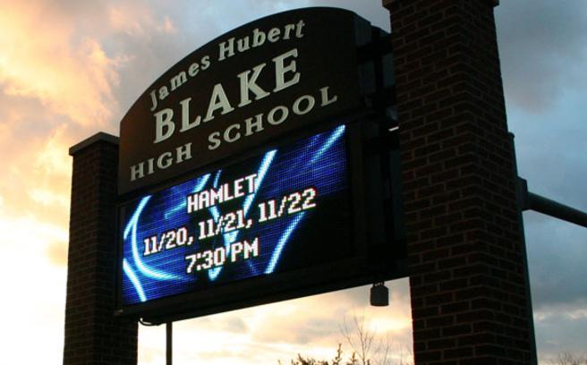 School signs around Roswell GA